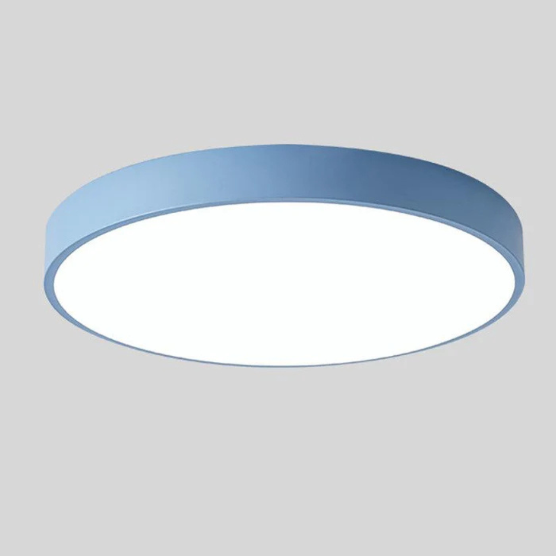 Delos Scandinavian Wooden LED Ceiling Light for Modern Ambient Lighting