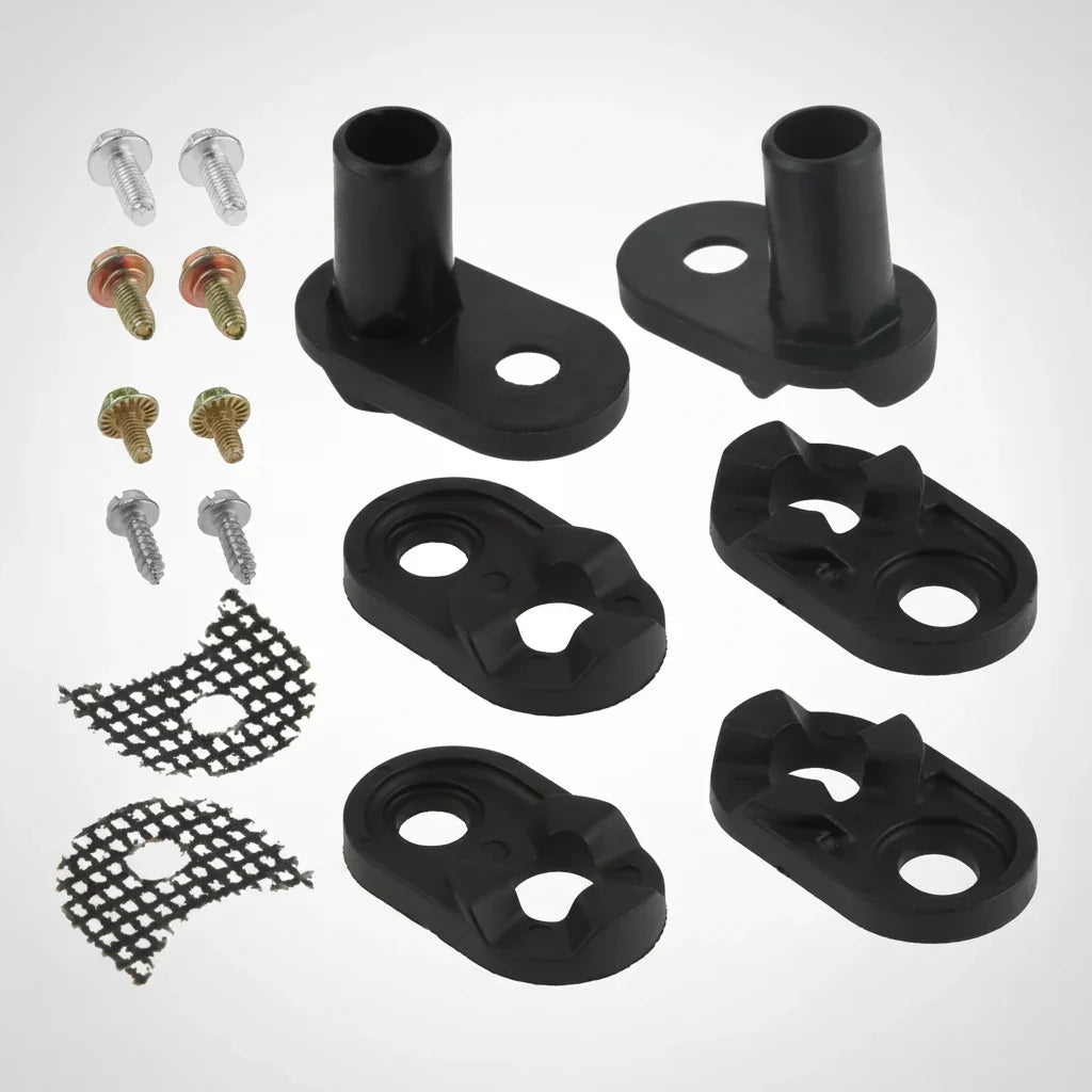Kit di ricambio per regolatore del cestello della lavastoviglie con rotelle e viti
