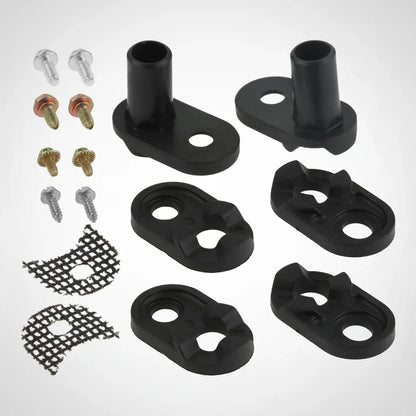 Kit di ricambio per regolatore del cestello della lavastoviglie con rotelle e viti