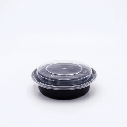 Disposable Plastic Meal Prep Food Storage Containers with Lids