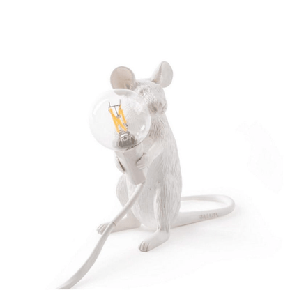 Doctor Mousey Designer Mouse Lamp Unique LED Table & Shelf Light