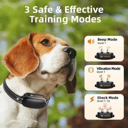 Dog Training Collar with Remote Waterproof and Rechargeable for Behavior Training