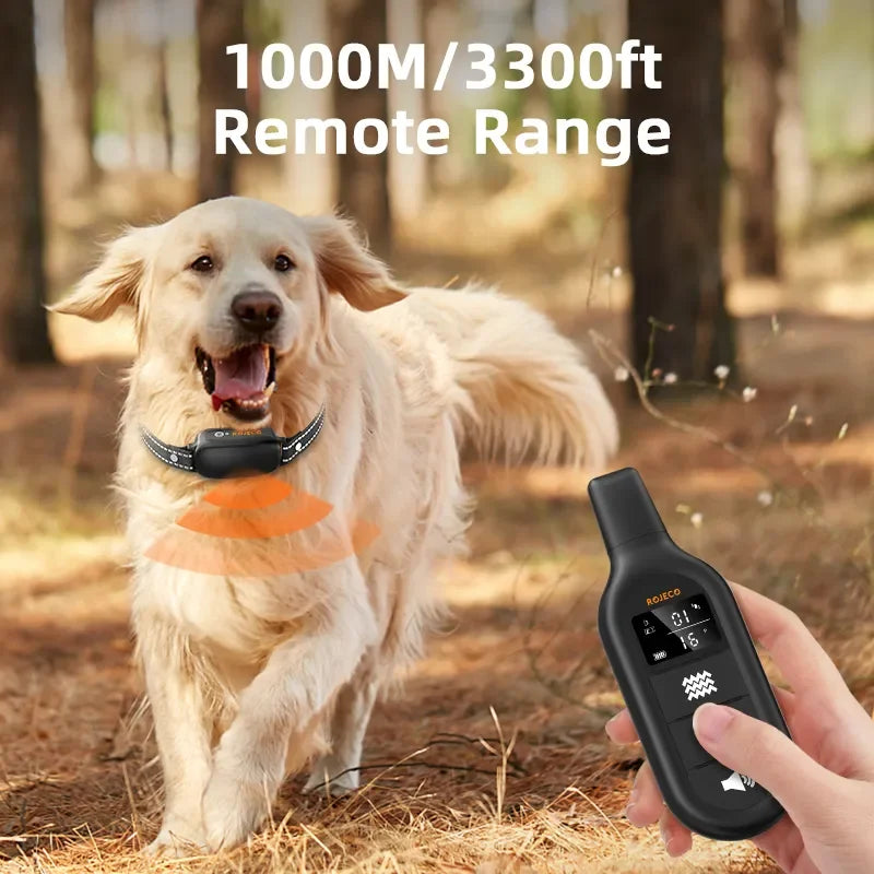 Dog Training Collar with Remote Waterproof and Rechargeable for Behavior Training