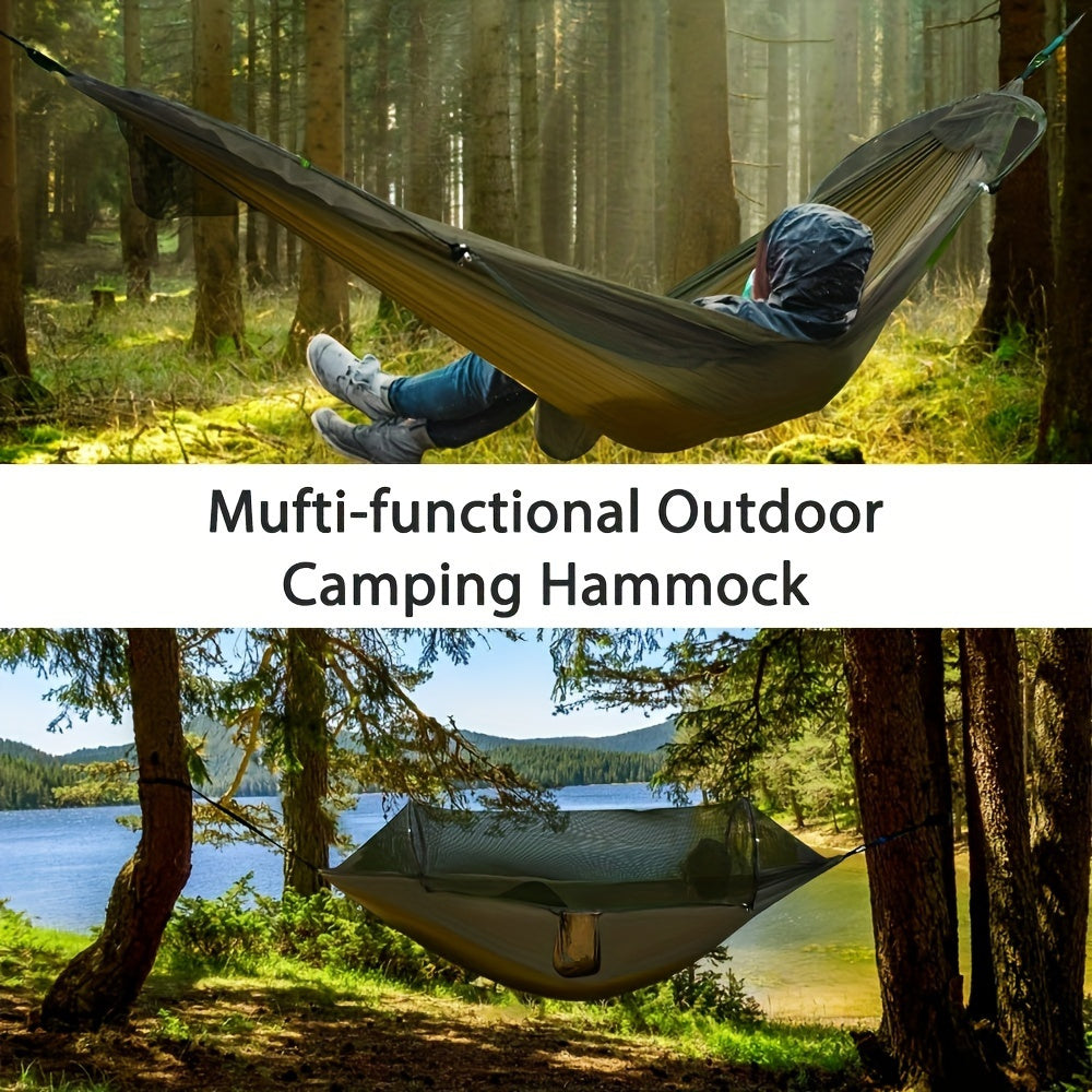 Double Camping Hammock with Mosquito Net Portable Outdoor Hammock