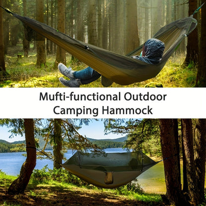 Double Camping Hammock with Mosquito Net Portable Outdoor Hammock