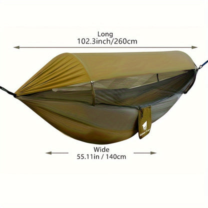 Double Camping Hammock with Mosquito Net Portable Outdoor Hammock