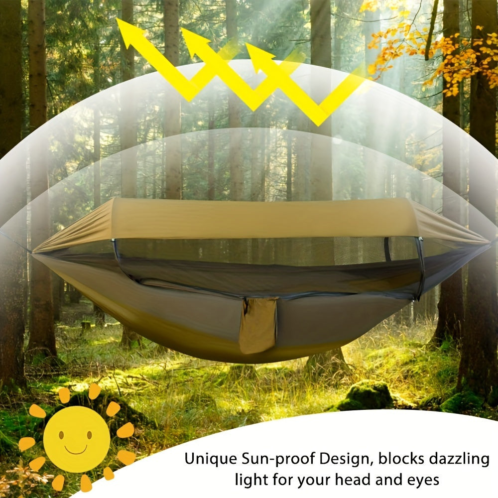 Double Camping Hammock with Mosquito Net Portable Outdoor Hammock