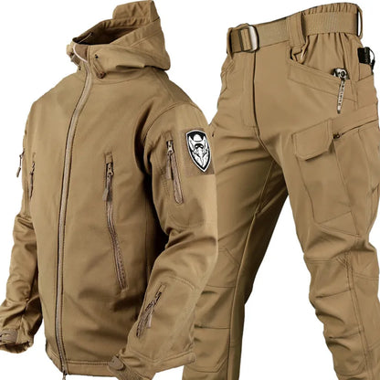 Draymond Tactical Outdoor Jacket and Pants Set Windproof Waterproof Gear
