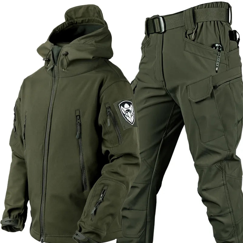 Draymond Tactical Outdoor Jacket and Pants Set Windproof Waterproof Gear