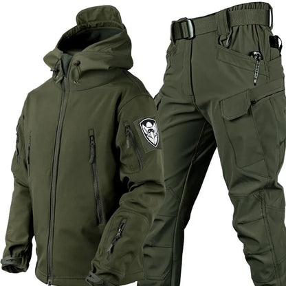 Draymond Tactical Outdoor Jacket and Pants Set Windproof Waterproof Gear
