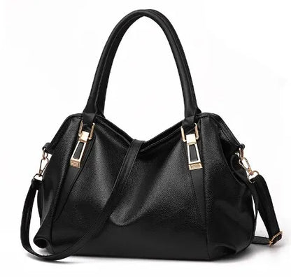 ELS Faux Leather Shoulder Bag for Women with Spacious Design
