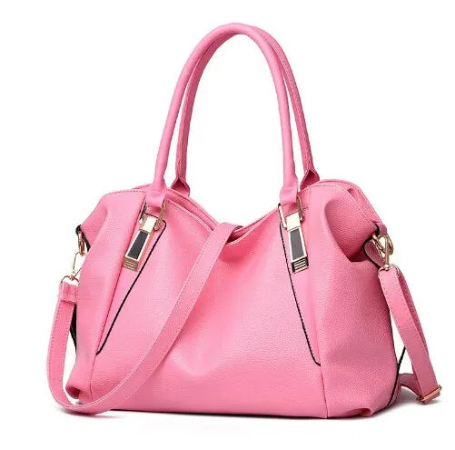 ELS Faux Leather Shoulder Bag for Women with Spacious Design