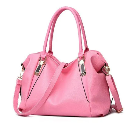 ELS Faux Leather Shoulder Bag for Women with Spacious Design