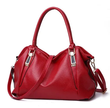 ELS Faux Leather Shoulder Bag for Women with Spacious Design