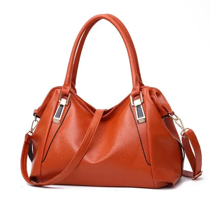 ELS Faux Leather Shoulder Bag for Women with Spacious Design