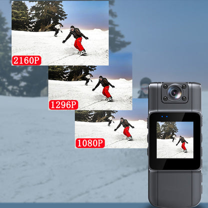 EchoCam 4K Dash Cam with Night Vision and Rotating Lens