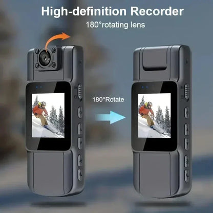 EchoCam 4K Dash Cam with Night Vision and Rotating Lens