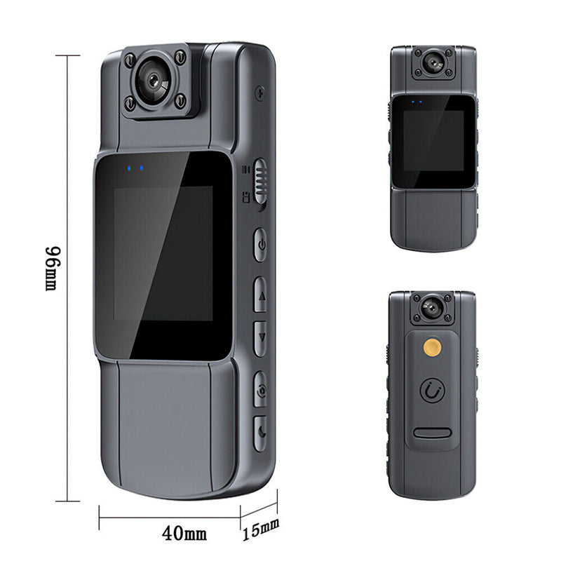 EchoCam 4K Dash Cam with Night Vision and Rotating Lens