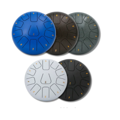 EchoDrum Steel Tongue Drum with Soothing Tones for Meditation Yoga and Relaxation