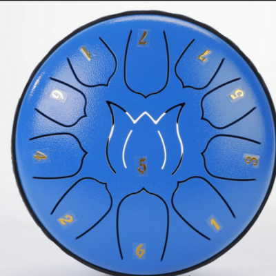 EchoDrum Steel Tongue Drum with Soothing Tones for Meditation Yoga and Relaxation