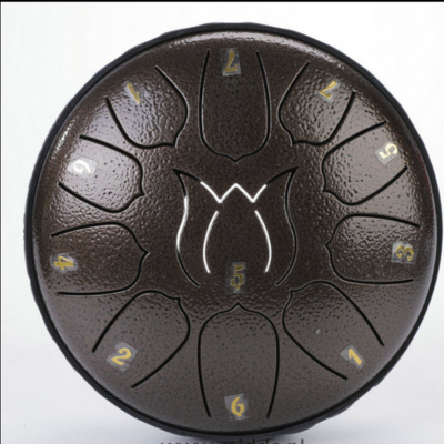 EchoDrum Steel Tongue Drum with Soothing Tones for Meditation Yoga and Relaxation