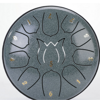 EchoDrum Steel Tongue Drum with Soothing Tones for Meditation Yoga and Relaxation