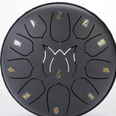 EchoDrum Steel Tongue Drum with Soothing Tones for Meditation Yoga and Relaxation