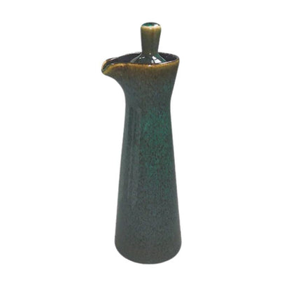 EcoPour Glass Oil Dispenser with Drip Free Spout for Clean Stylish Kitchen Pouring