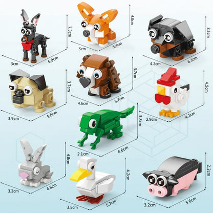 Educational Building Blocks Construction Set for Creative Play