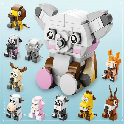 Educational Building Blocks Construction Set for Creative Play