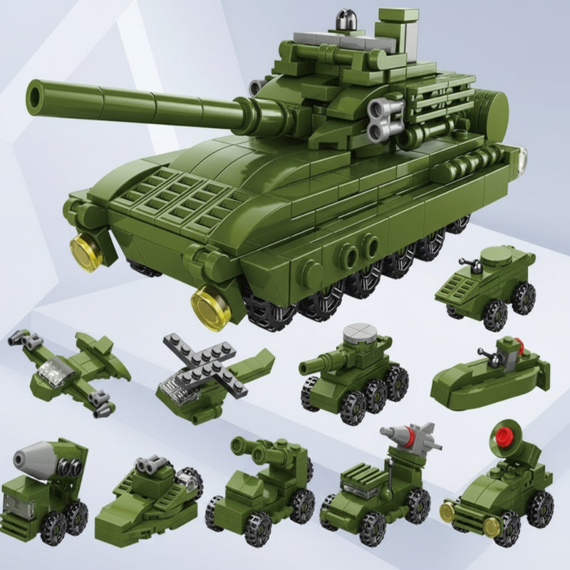 Educational Building Blocks Construction Set for Creative Play