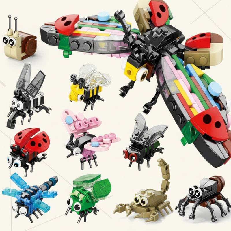 Educational Building Blocks Construction Set for Creative Play