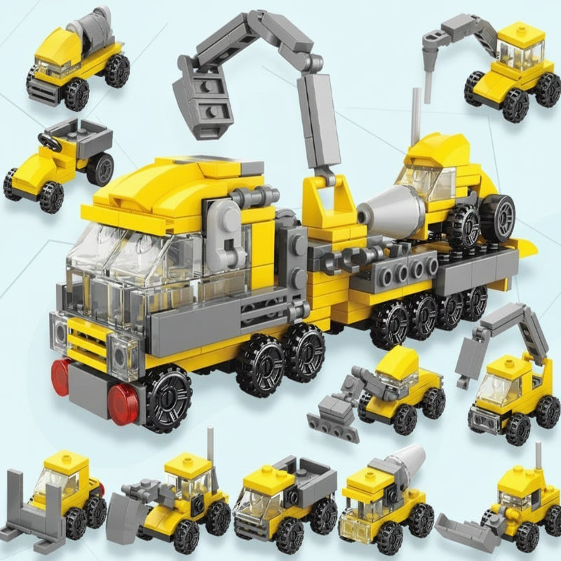 Educational Building Blocks Construction Set for Creative Play