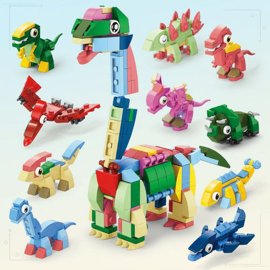 Educational Building Blocks Construction Set for Creative Play