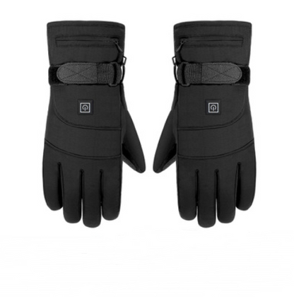Electric Heated Gloves Waterproof Thermal Outdoor Wear with Touchscreen Fingertips