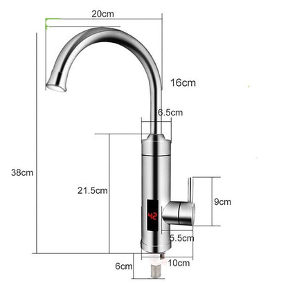 Electric Kitchen Faucet Instant Hot and Cold Water Tap