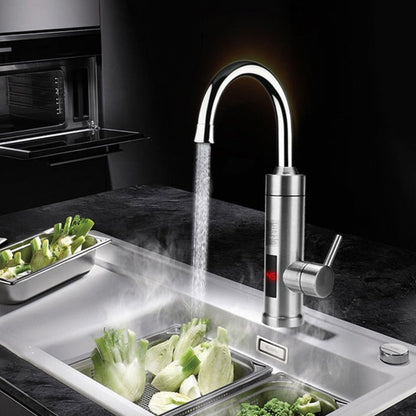 Electric Kitchen Faucet Instant Hot and Cold Water Tap