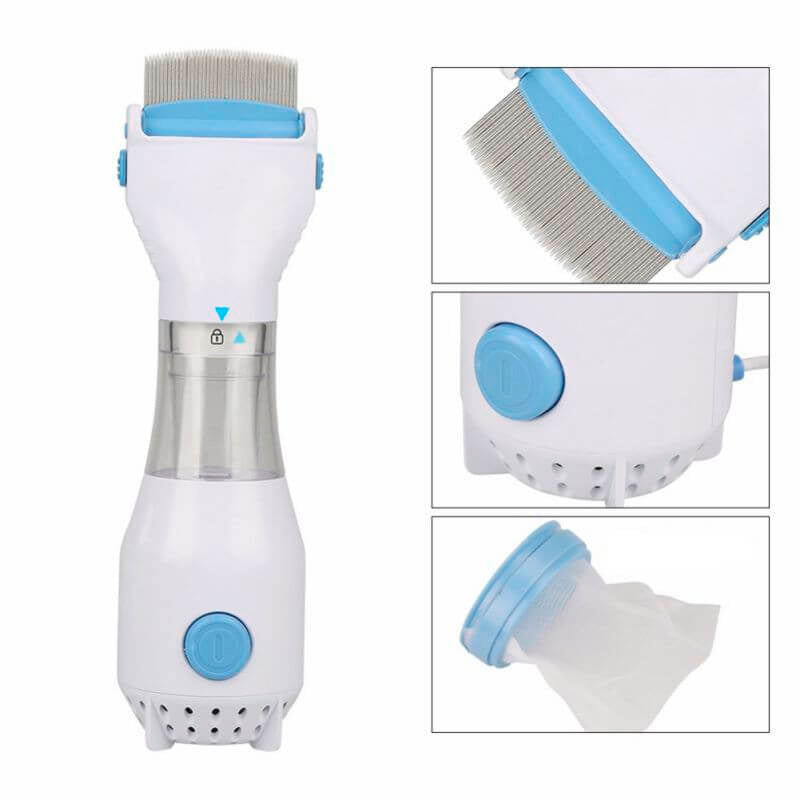 Electric Lice Removal Comb for Targeted Hair Care