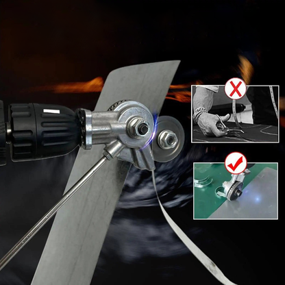 Electric Plate Cutter Drill Attachment for Fast and Precise Sheet Cutting