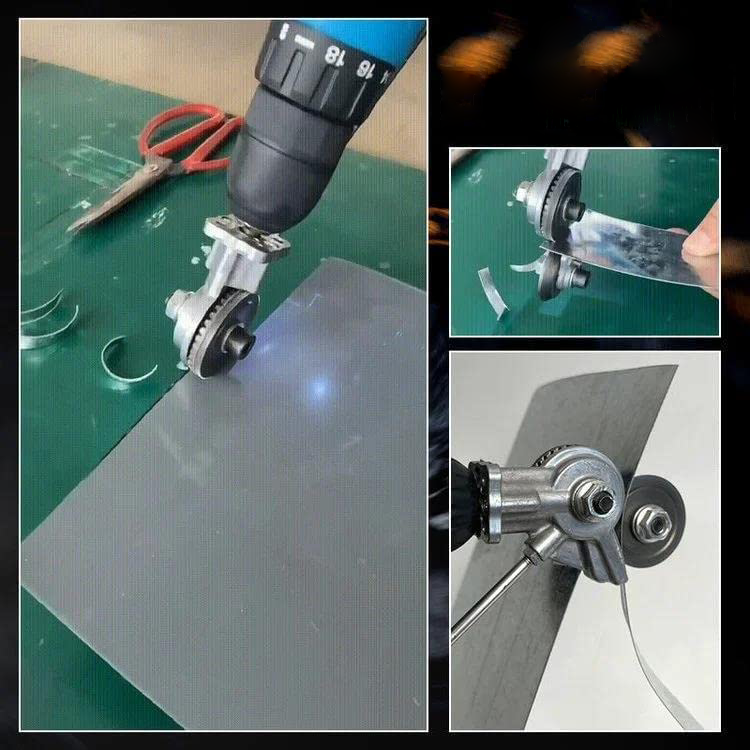Electric Plate Cutter Drill Attachment for Fast and Precise Sheet Cutting