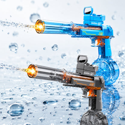 Electric Water Gun with LED Light – Automatic Rechargeable Water Blaster