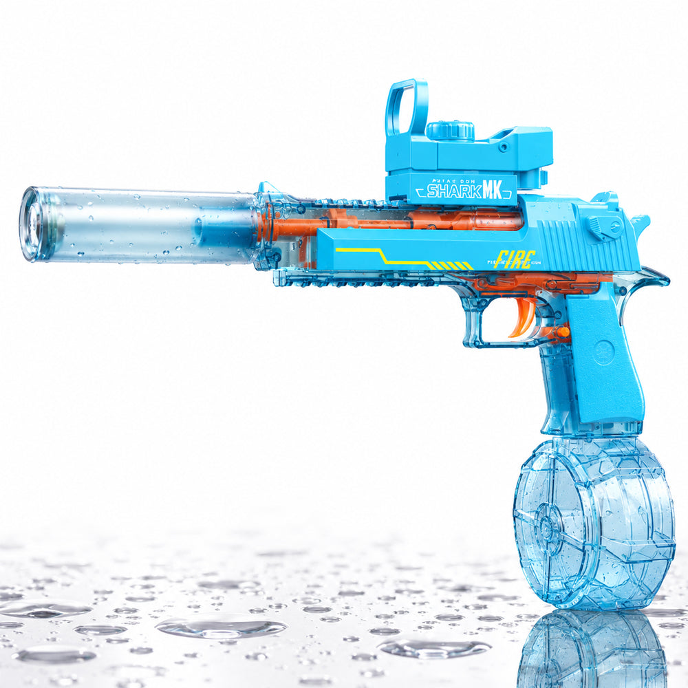 Electric Water Gun with LED Light – Automatic Rechargeable Water Blaster