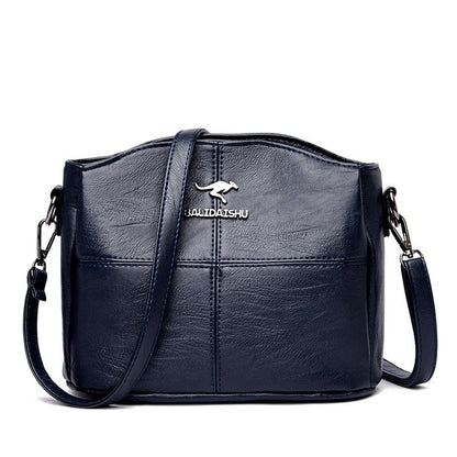 Elegant Leather Crossbody Bag Practical Shoulder Bag for Women