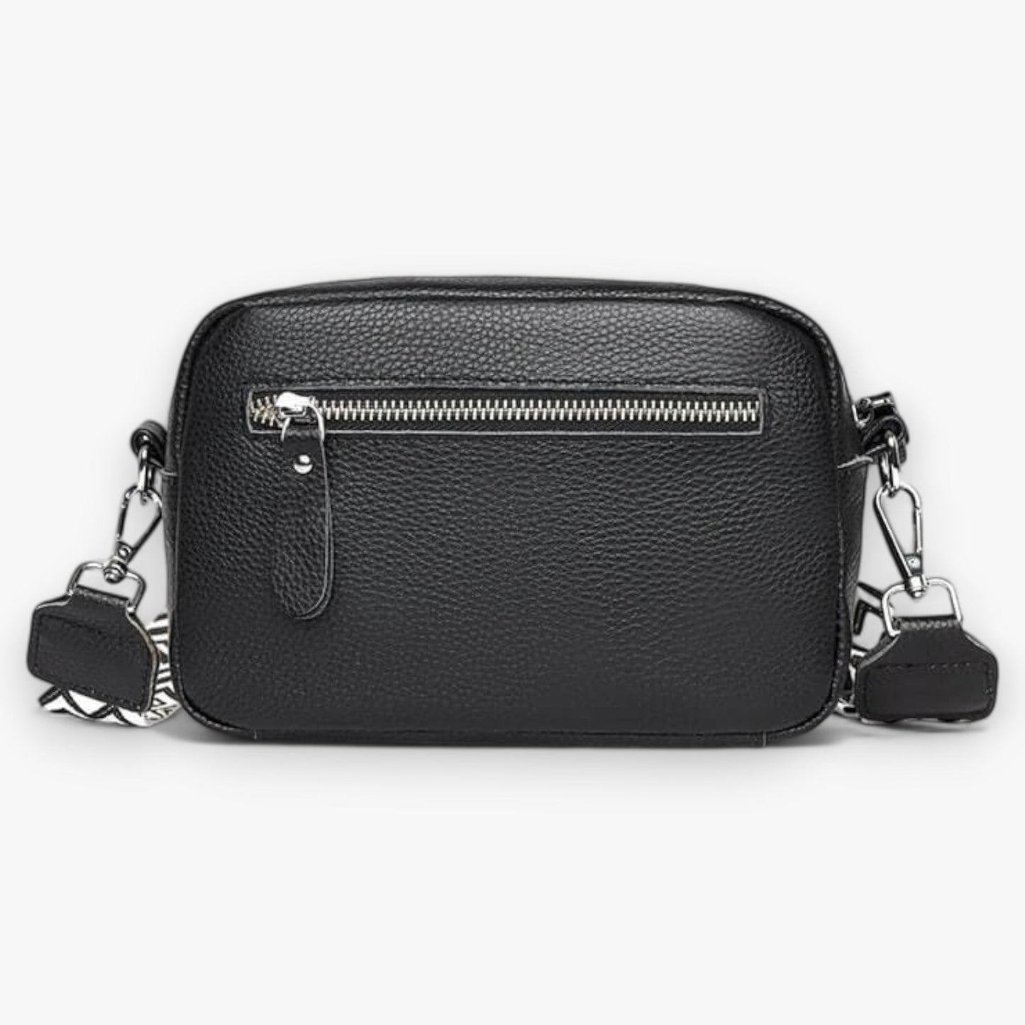 Elegant Leather Crossbody Bag for Women with Compact Design