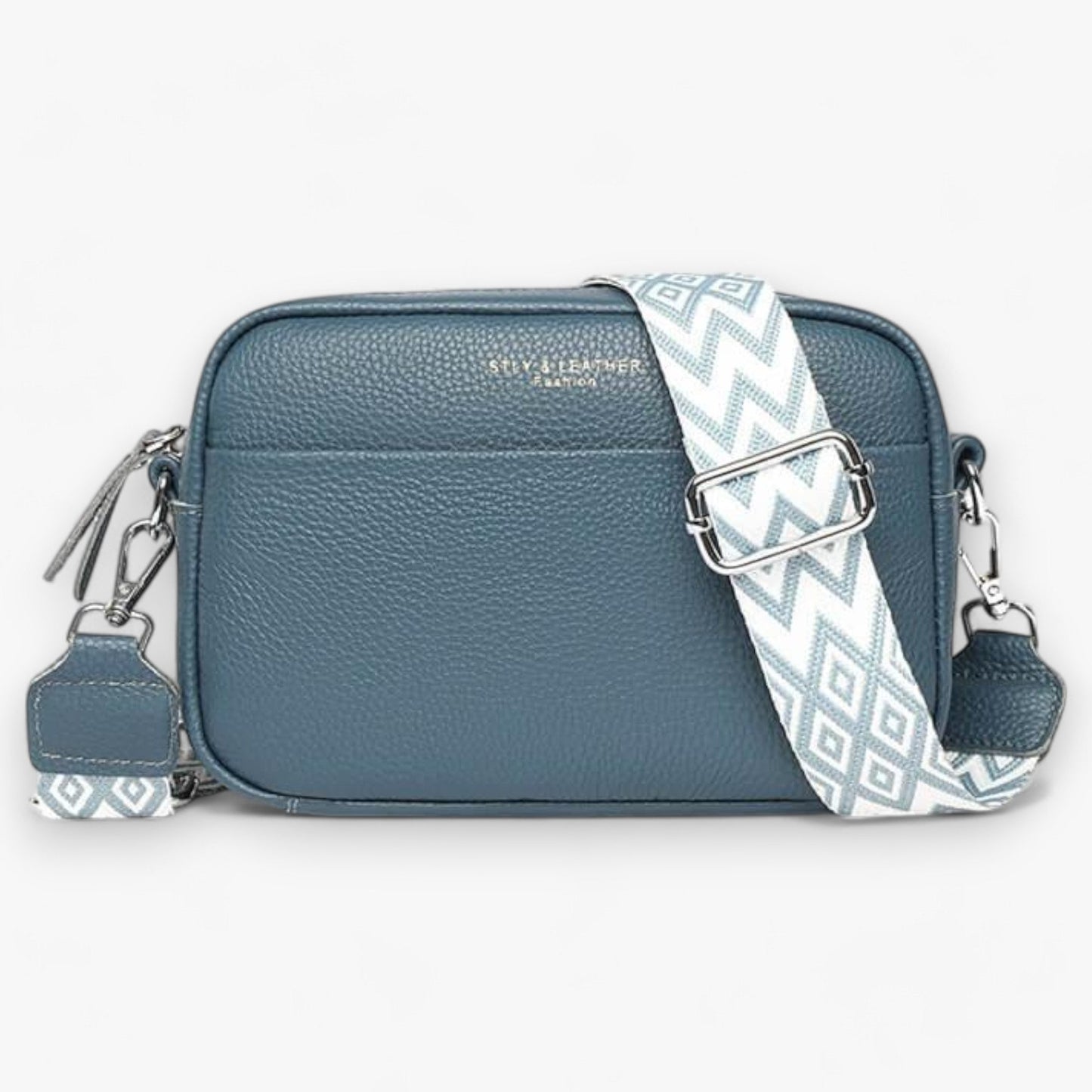 Elegant Leather Crossbody Bag for Women with Compact Design