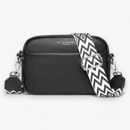 Elegant Leather Crossbody Bag for Women with Compact Design