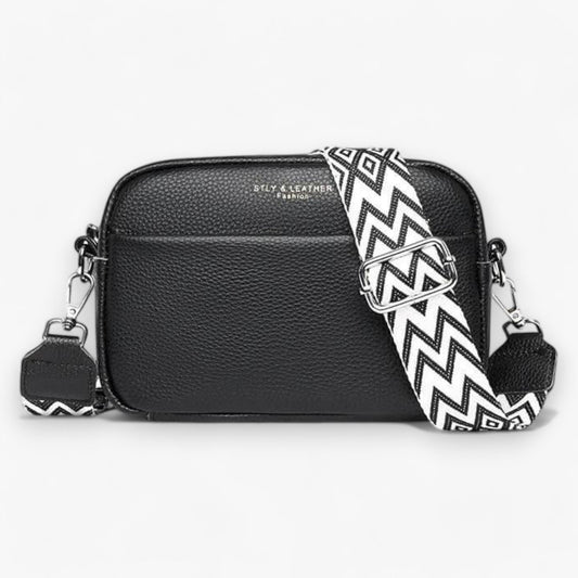 Elegant Leather Crossbody Bag for Women with Compact Design