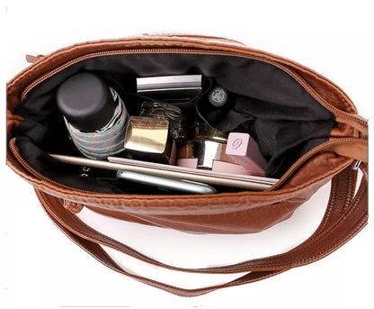 ElegantCraft Genuine Leather Shoulder Bag for Women