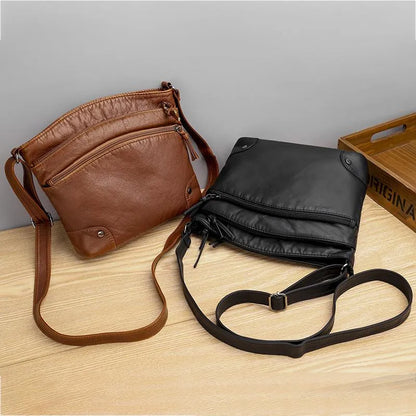 ElegantCraft Genuine Leather Shoulder Bag for Women