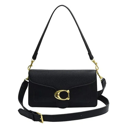 Elite C Bag Vegan Leather Handbag with Detachable Strap